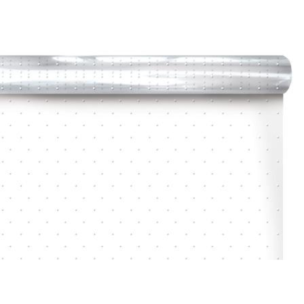 Rollo celofan fantasia plumetis blanco 70x50mt    