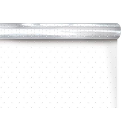 Rollo celofan fantasia plumetis blanco 70x50mt    