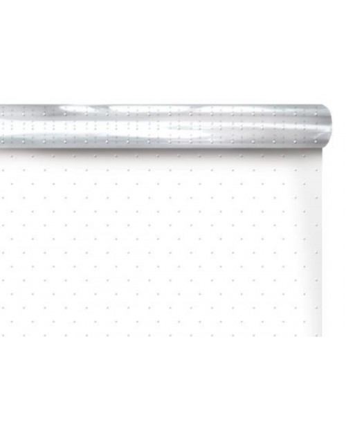 Rollo celofan fantasia plumetis blanco 70x50mt    