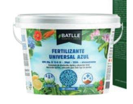 Fertilizante universal azul cubo 6kg.             