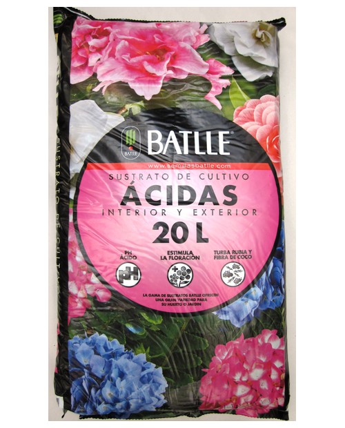 Saco turba acida 20lt                             