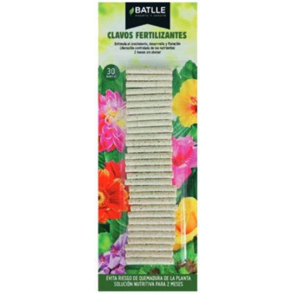 Fertilizante clavos universal 28grm.              