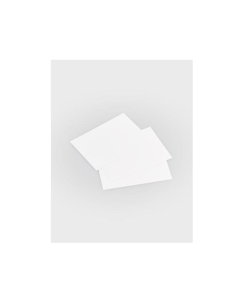 Tarjetas blancas 100 pcs                          