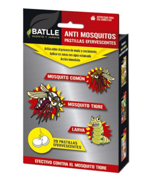 Antimosquitos pastillas efervescentes caja 40gr   