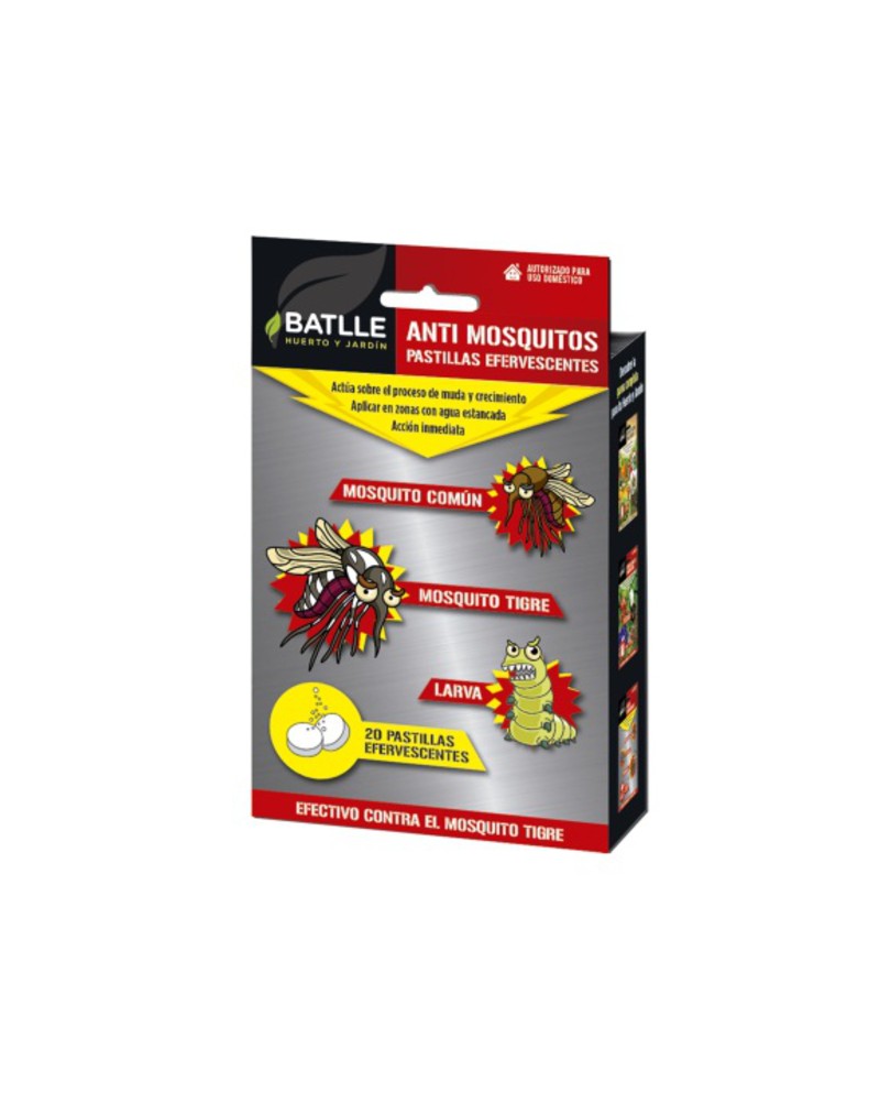 Antimosquitos pastillas efervescentes caja 40gr   