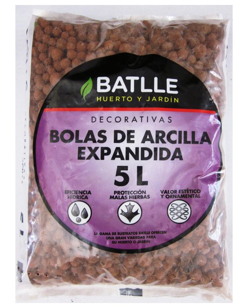 Saco arcilla expandida 5lt                        