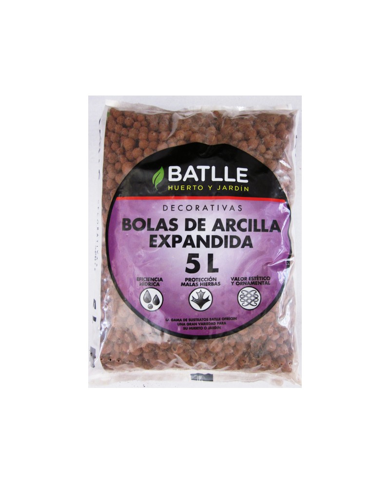 Saco arcilla expandida 5lt                        