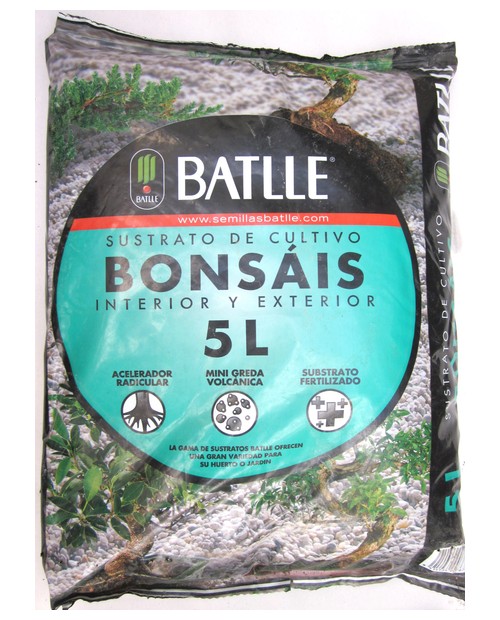 Saco turba bonsai 5lt                             