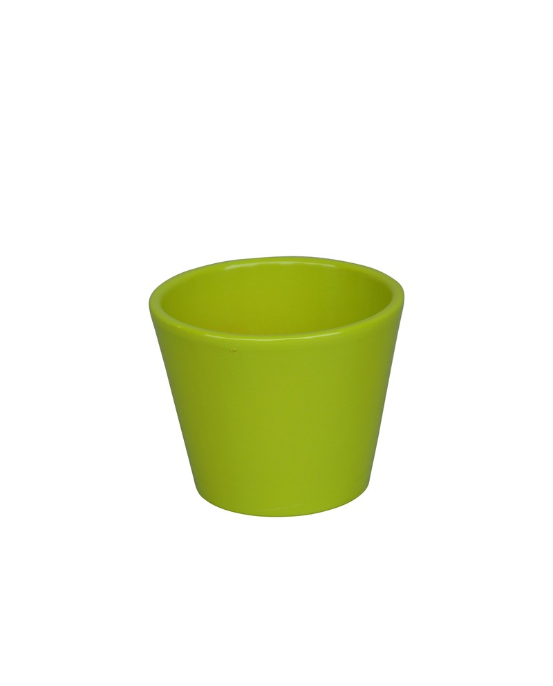 Vaso cactus 7x7cm verde                           