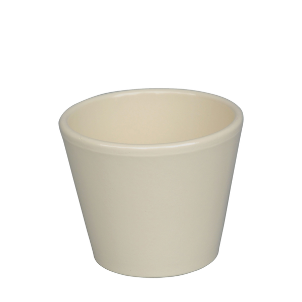 Vaso cactus 9x9cm crema                           