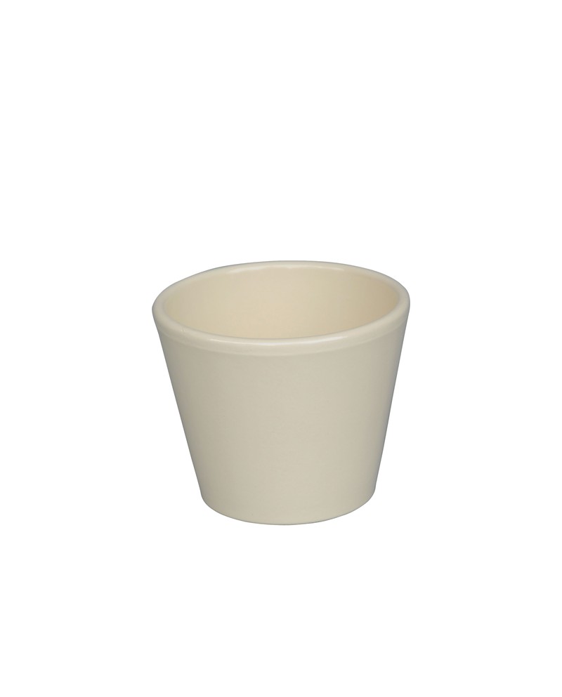 Vaso cactus 9x9cm crema                           