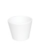 Vaso cactus 9x9cm blanco                          