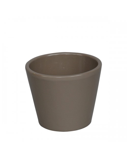 Vaso cactus 9x9cm tostado                         