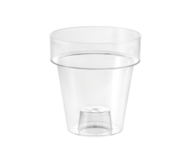 Vaso porto 25x27cm transparente                   