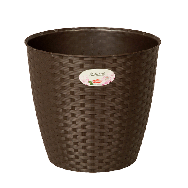 Vaso natural 19x18 marron                         