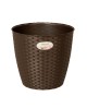 Vaso natural 29x27cm marron                       