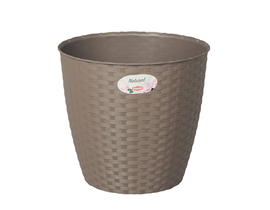 Vaso natural 29x27cm taupe                        