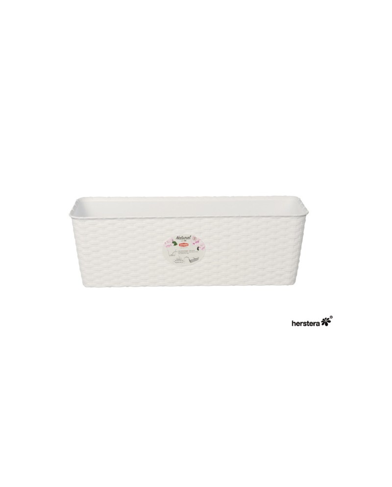 Balconetta natural 30x13x11cm blanco              