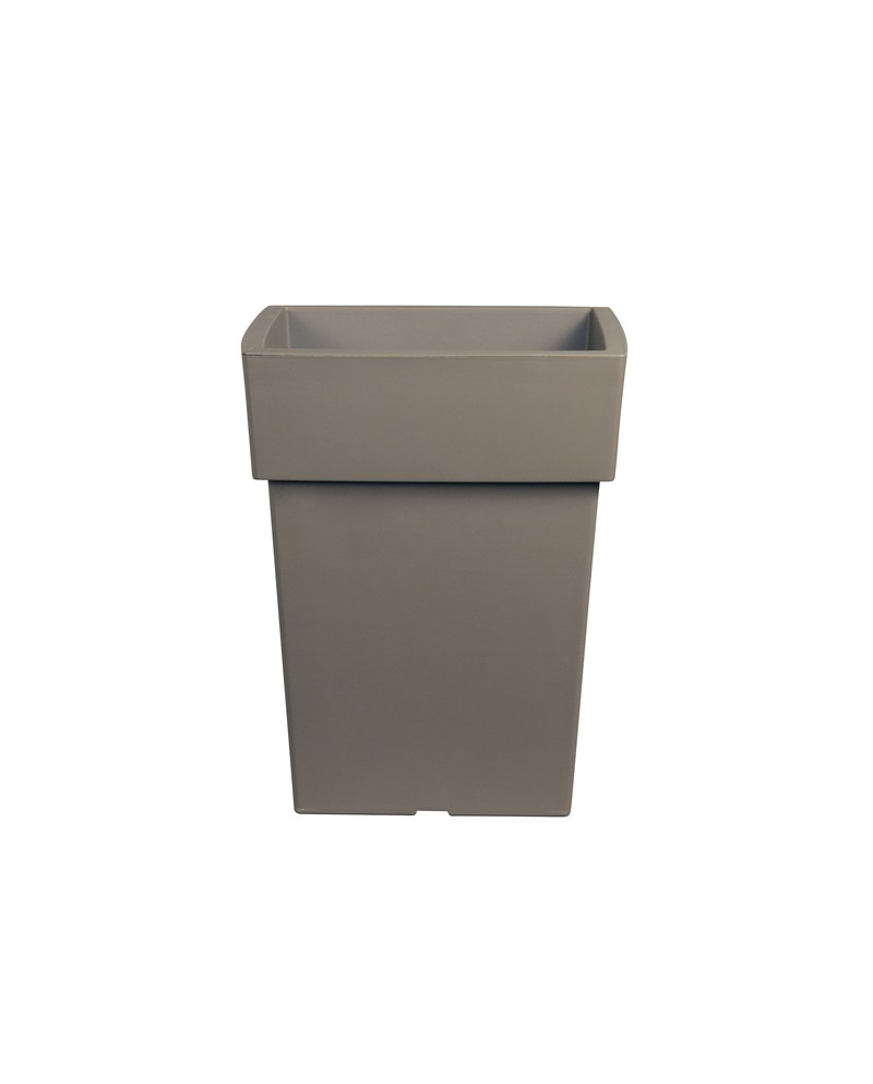 Cuadrado clasic 27x27x34 taupe                    