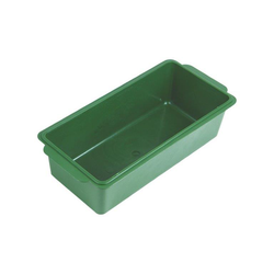 Jardinera plastico verde 1 pastilla 22.5x10x7     