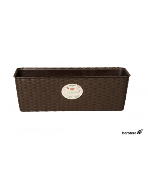 Balconetta natural 30x13x11cm marron              