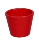 Vaso cactus 9x9cm rojo                            