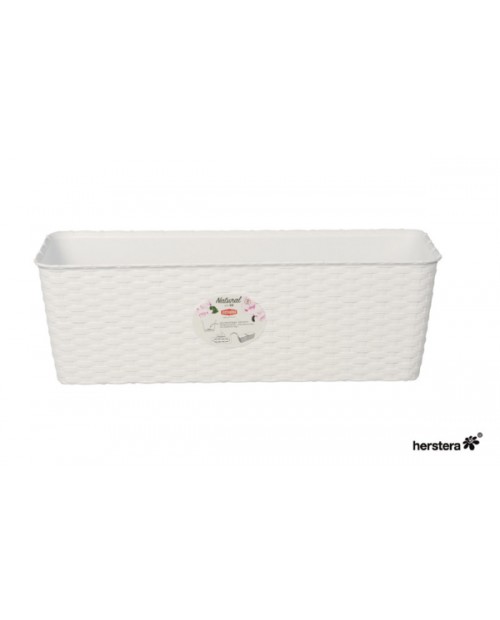 Balconetta natural 50x18x16cm blanco              