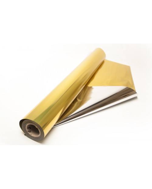 Rollo metal liso oro/plata 70x50                  