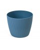 Macetero magnolia jumper 14x11cm azul             