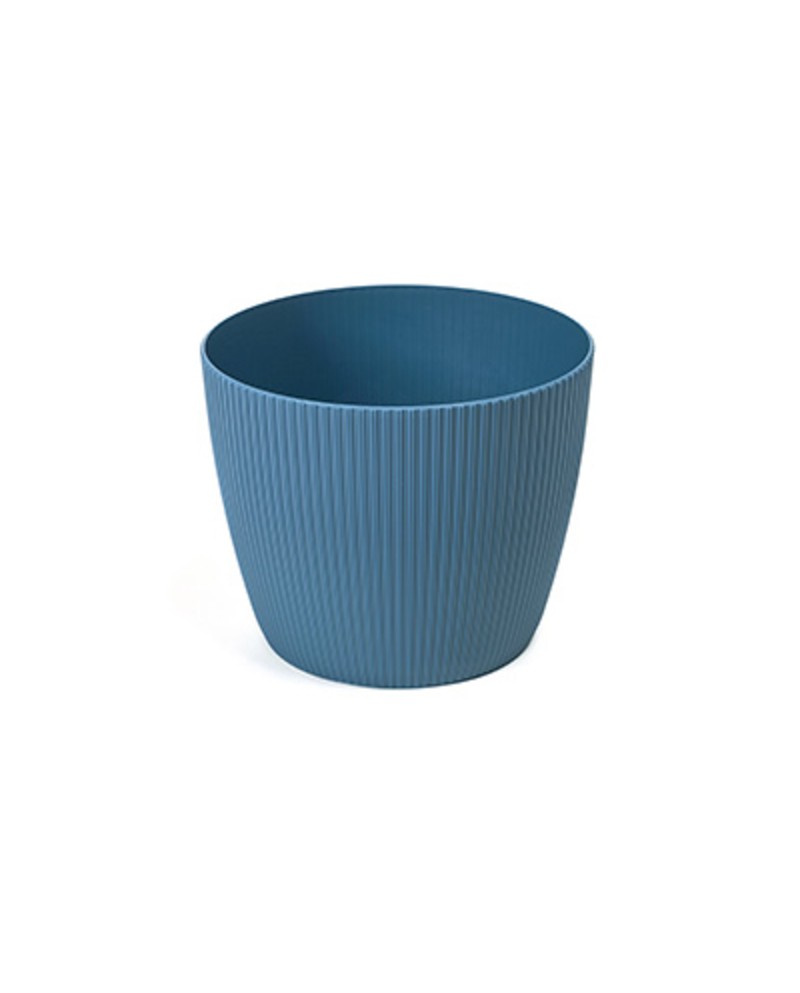 Macetero magnolia jumper 14x11cm azul             