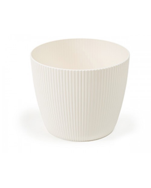 Macetero magnolia jumper 25x21cm blanco           