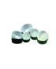 Centro plastico alto Ø25xH9cm blanco              