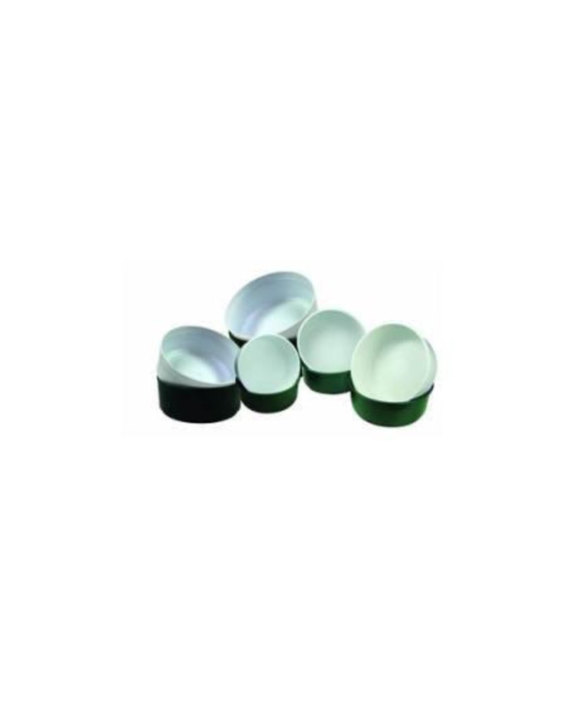 Centro plastico alto Ø25xH9cm blanco              