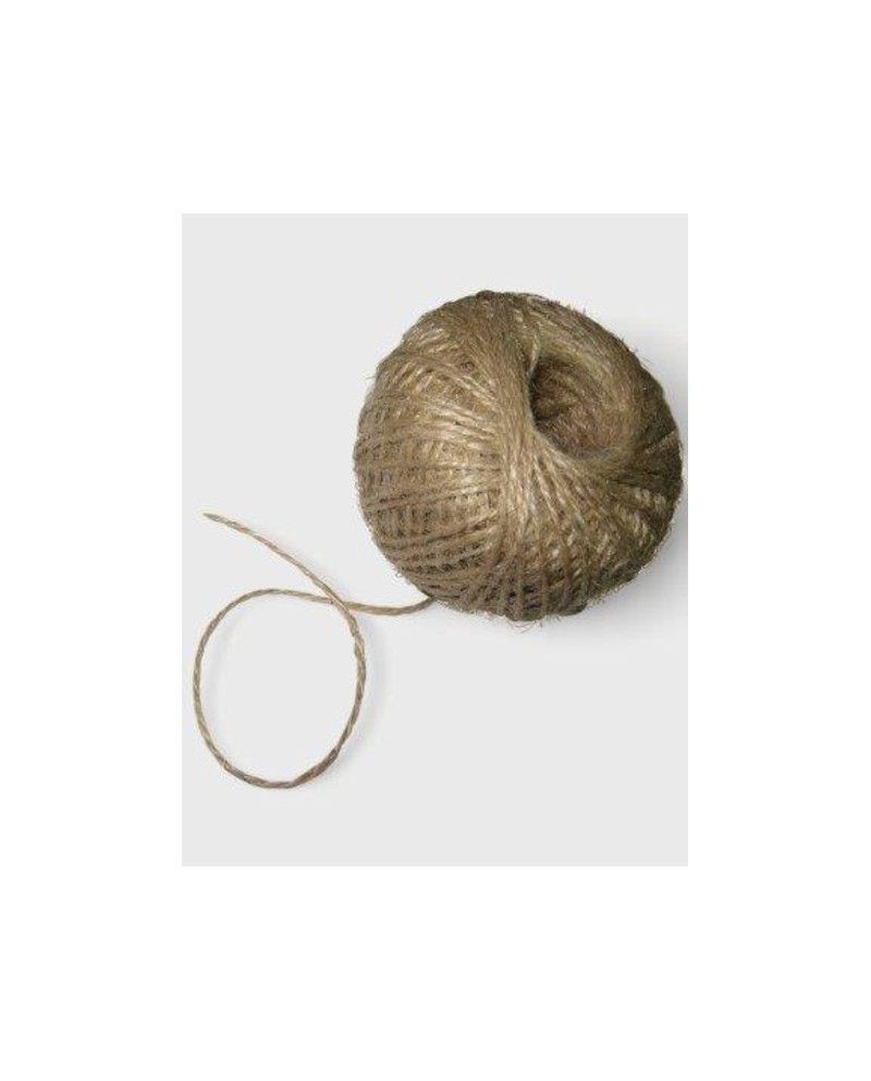 Cuerda yute natural 1mmx100mt                     