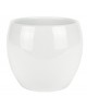 Macetero coco 16x13cm blanco brillante            