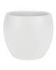 Macetero coco 16x13cm blanco                      