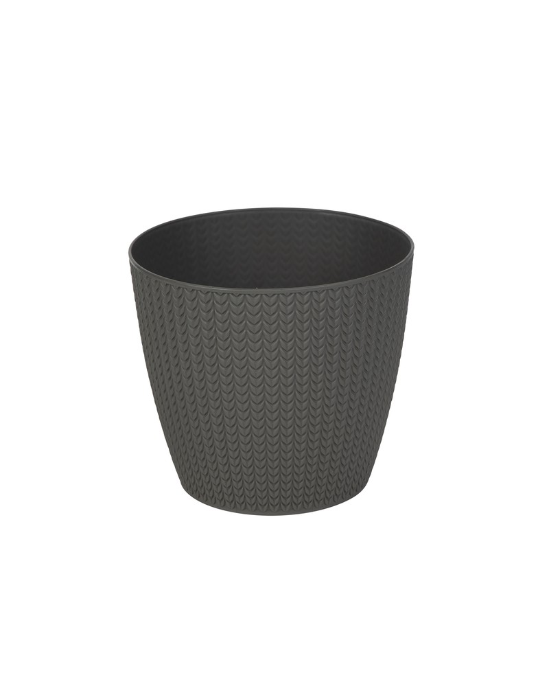 Wheaty pot 16x14cm gris                           