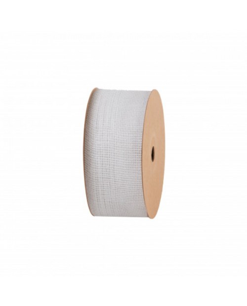 Cinta yute raw 65cm x 20mt blanco                 