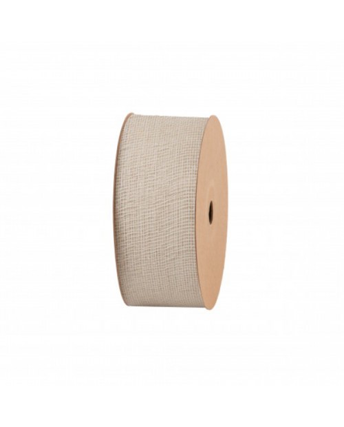 Cinta yute raw 65cm x 20mt crema                  
