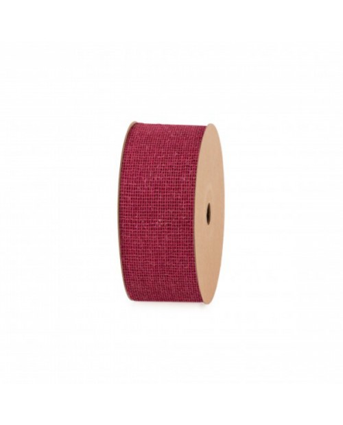 Cinta yute raw 65cm x 20mt fucsia                 