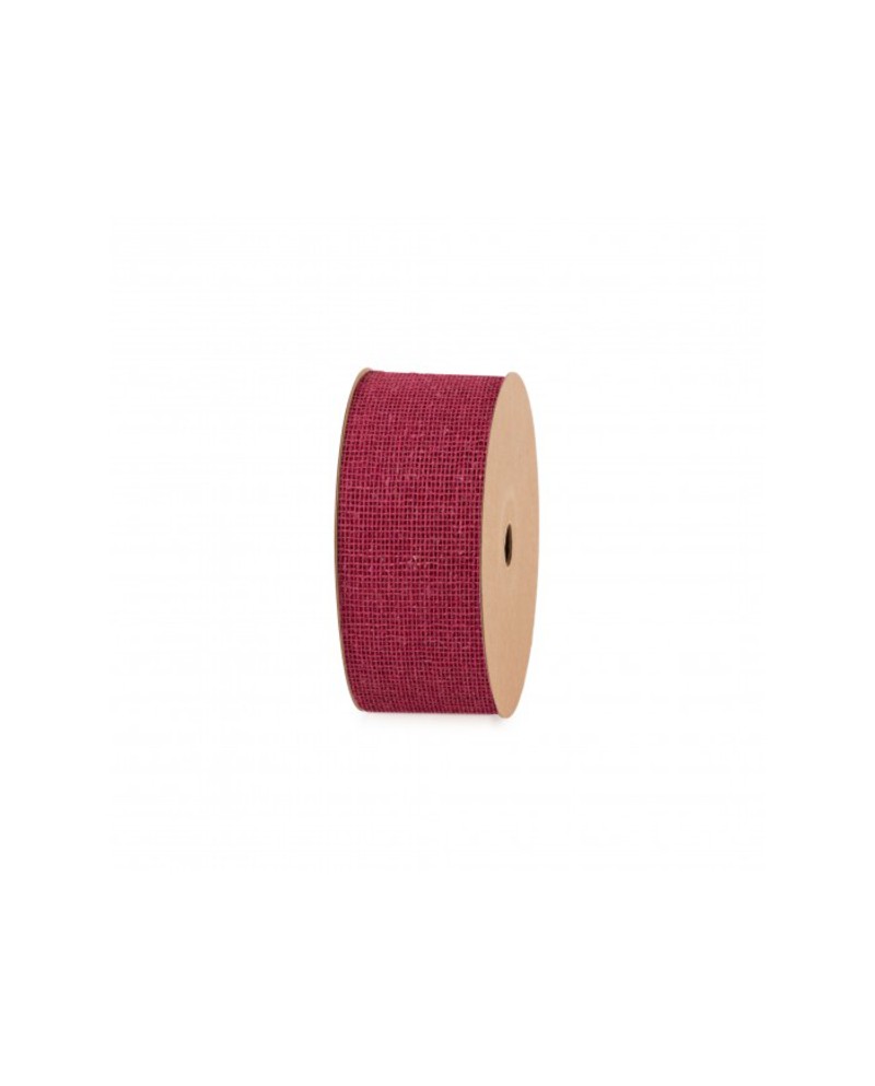 Cinta yute raw 65cm x 20mt fucsia                 