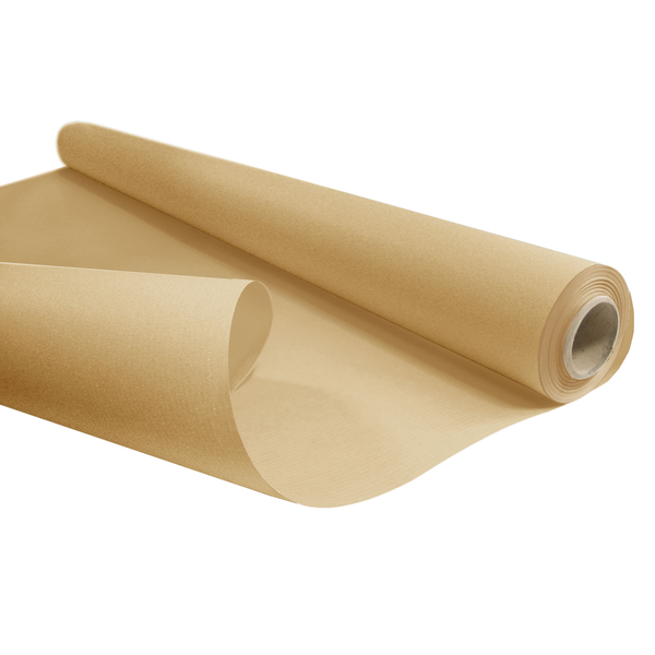 Rollo duo kraft verjurado natural 80x50mt         