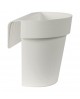 Jardinera colgar 50cm x H20 blanco                