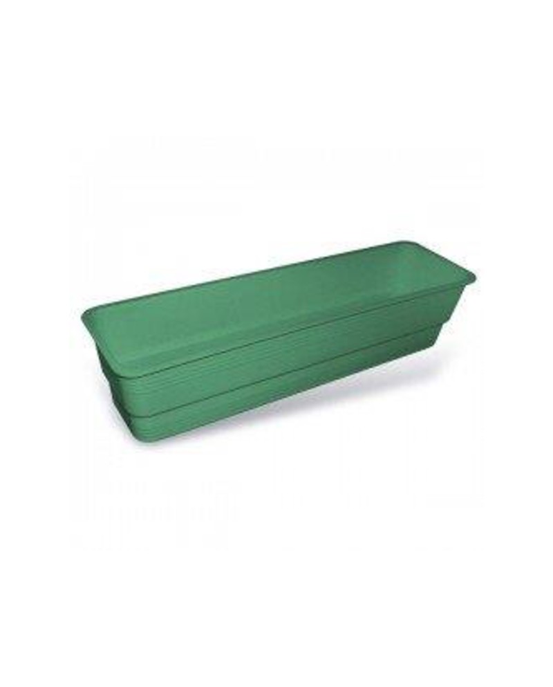 Jardinera costa 27x7x6cm verde                    