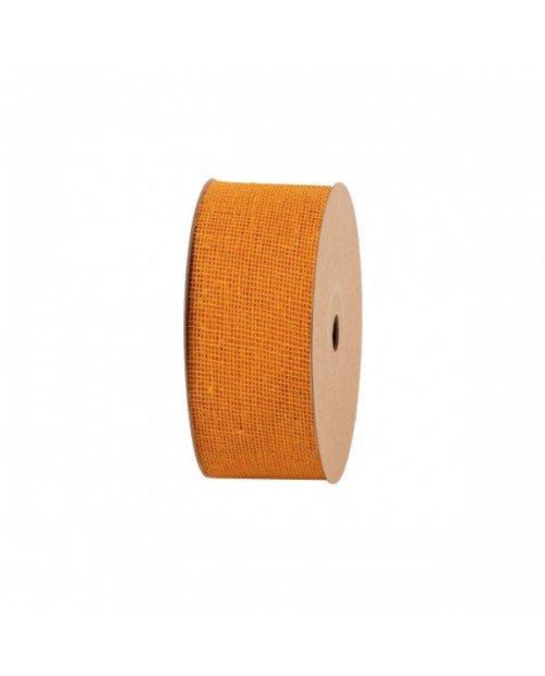Cinta yute raw 65cm x 20mt. naranja               