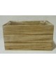 Caja madera rectaangular 22x14xH12                