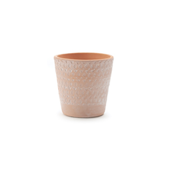 Macetero elma 15x15cm terracota                   