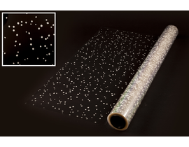Rollo celofan fantasia nieve blanco 70x50mt       