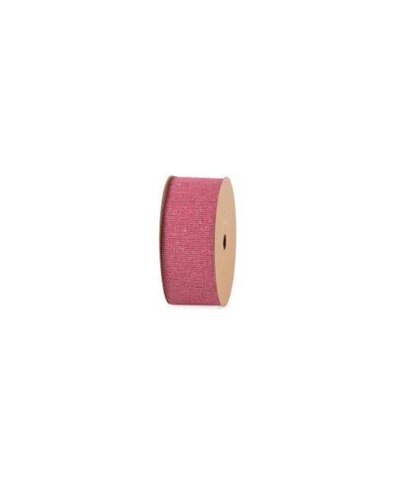 Cinta yute algodon rosa 50mm x 20mt               