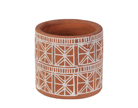 Omeas 19x17cm terracota                           